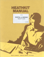 Heathkit IT-2240-Digital-LC-Bridge - Manual 